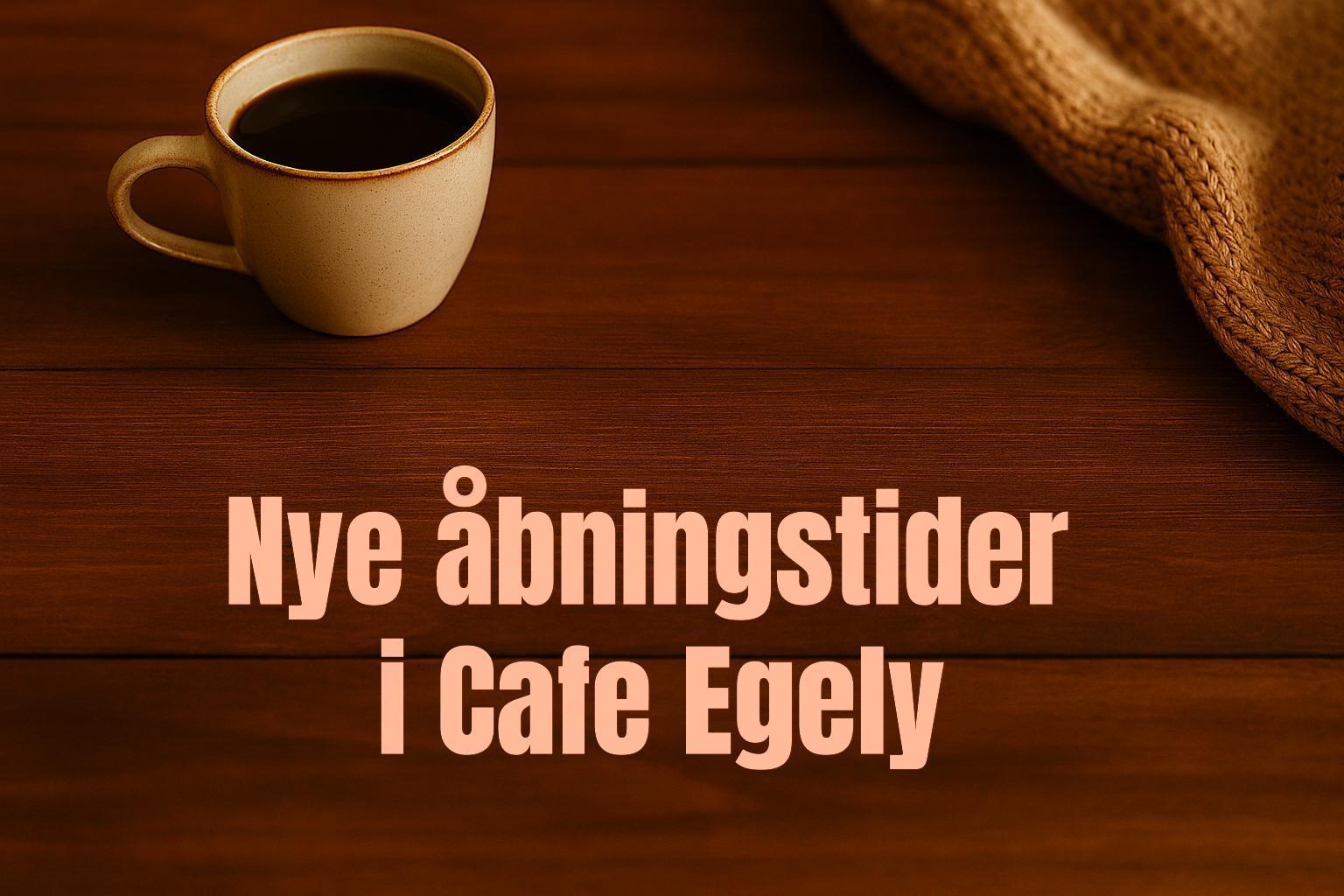 Ny åbningstid pr. 1. januar